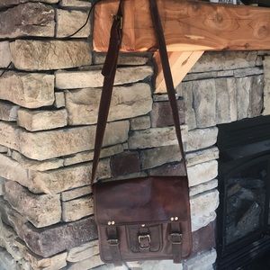 *SOLD* Leather satchel